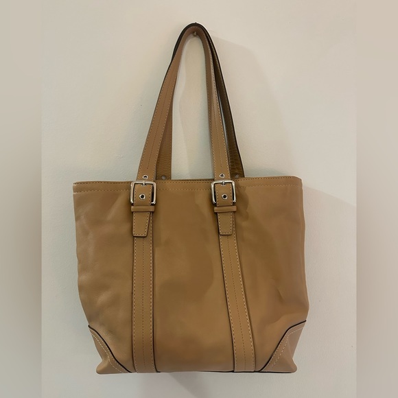 Coach Tan Camel Medium Size Bag - Picture 1 of 10